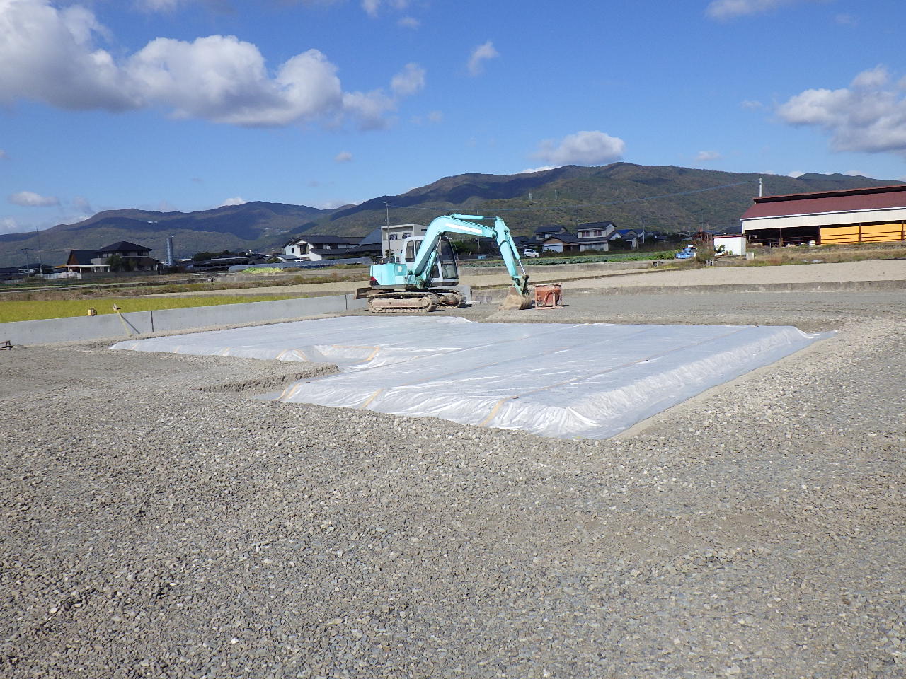 阿波市土成町　H様邸　着工です！新築 リフォームは徳島県 阿波市 プロジェクトホームで♪