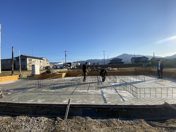 ★絶賛墨出し中★　新築 リフォームは徳島県 阿波市 プロジェクトホームで♪