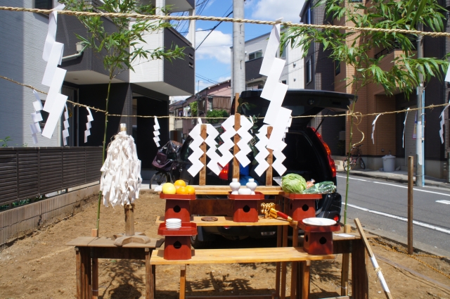★地鎮祭とは★　新築 リフォームは徳島県 阿波市 プロジェクトホームで♪